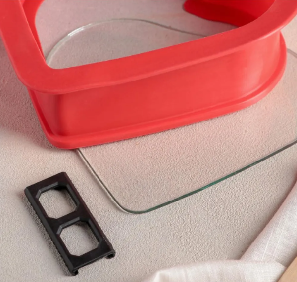 Форма силиконовая для выпечки Сердце SpringForm Pan / Форма с зажимом и стеклом на дне